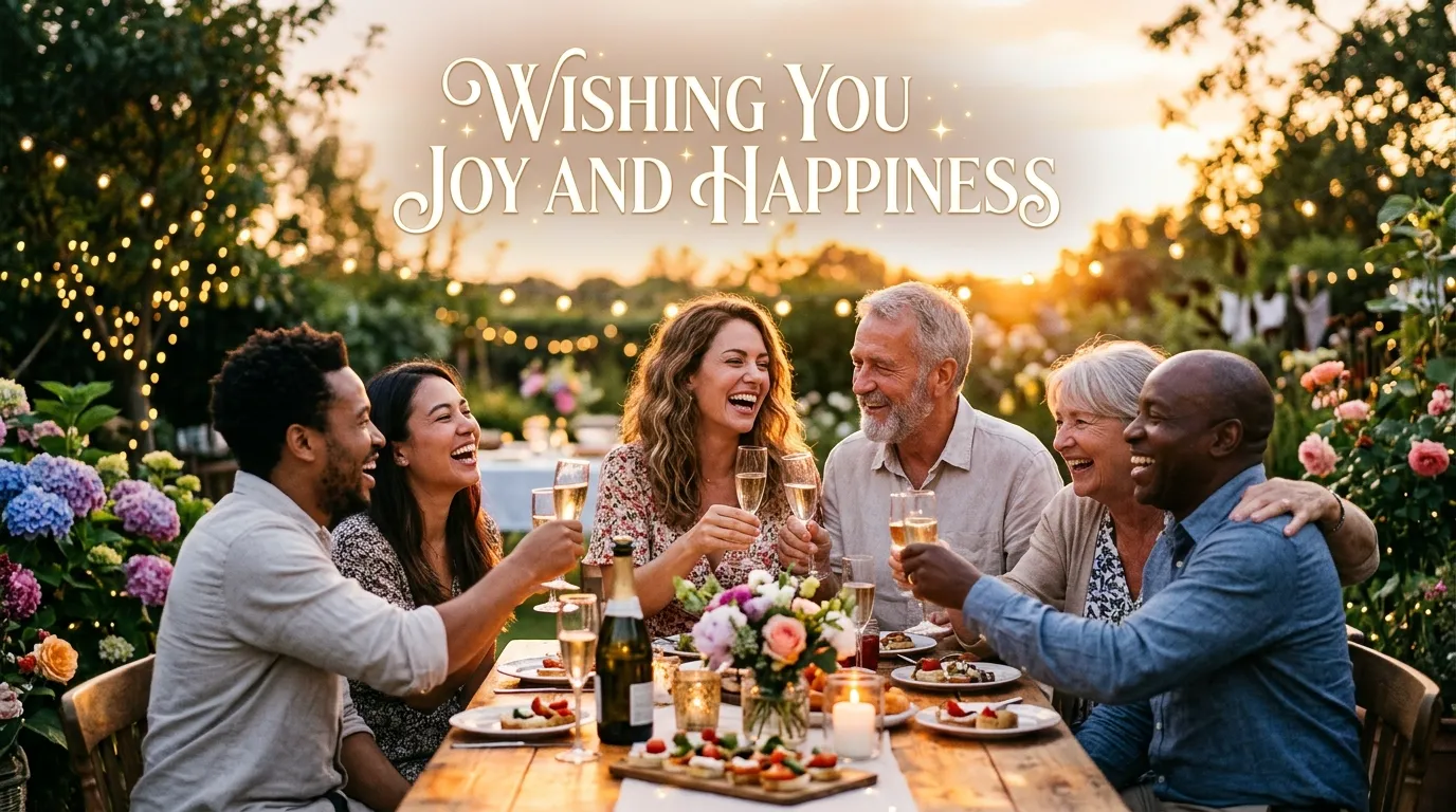 Wishing You Joy and Happiness