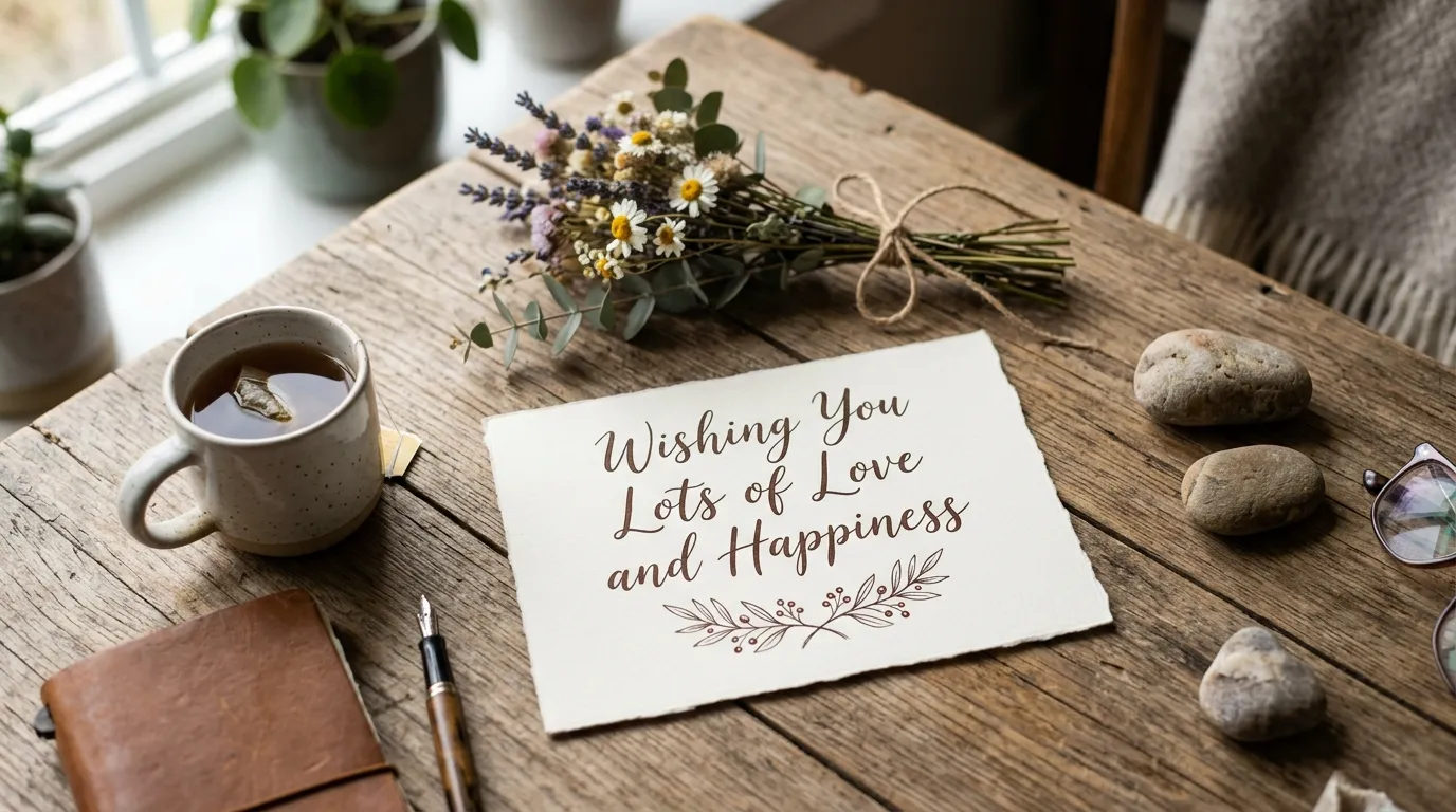 Wishing You Lots of Love and Happiness