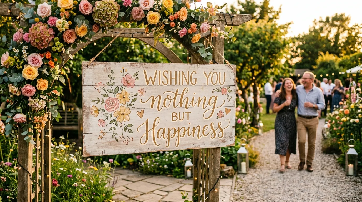 Wishing You Nothing But Happiness
