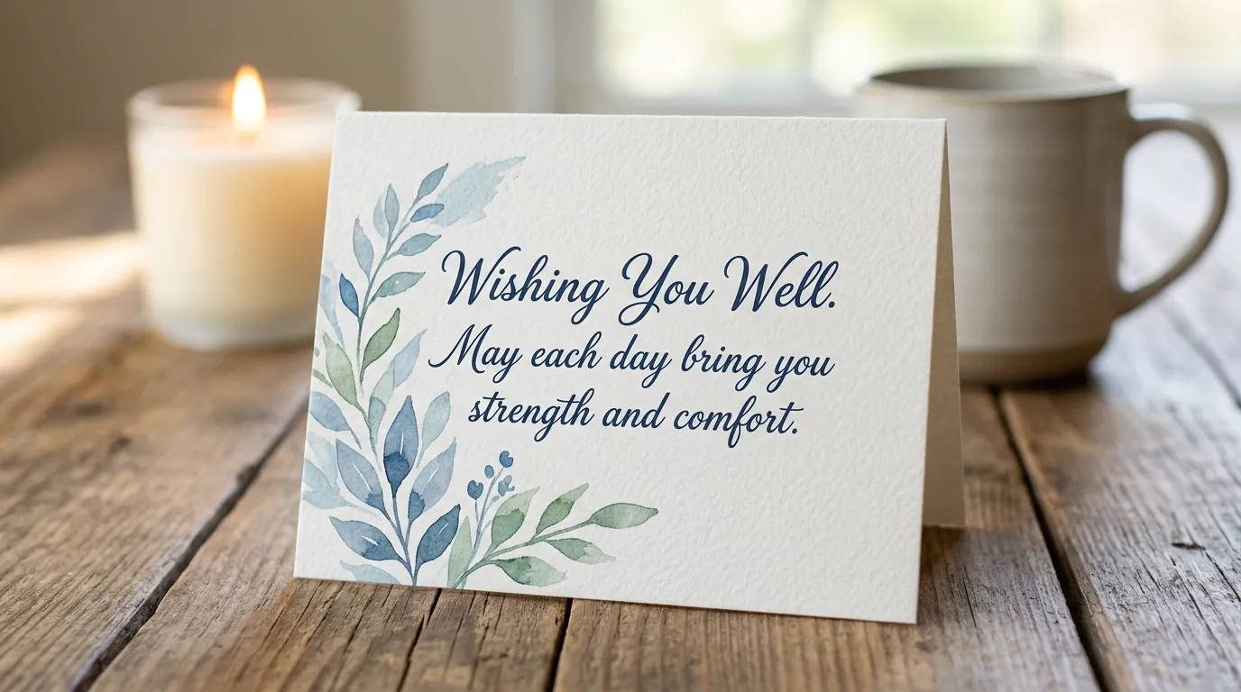 Wishing You Well Messages