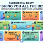 Another Way to Say Wishing You All the Best