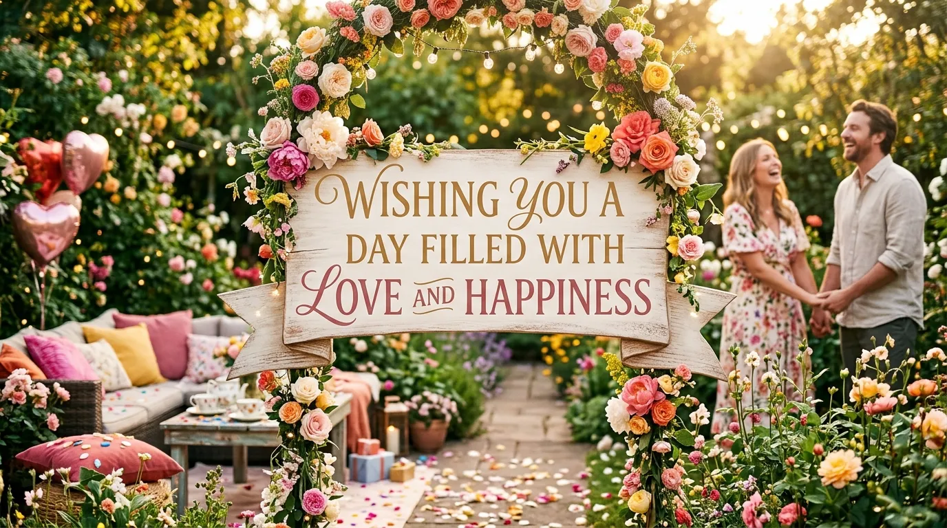 Wishing You a Day Filled With Love and Happiness