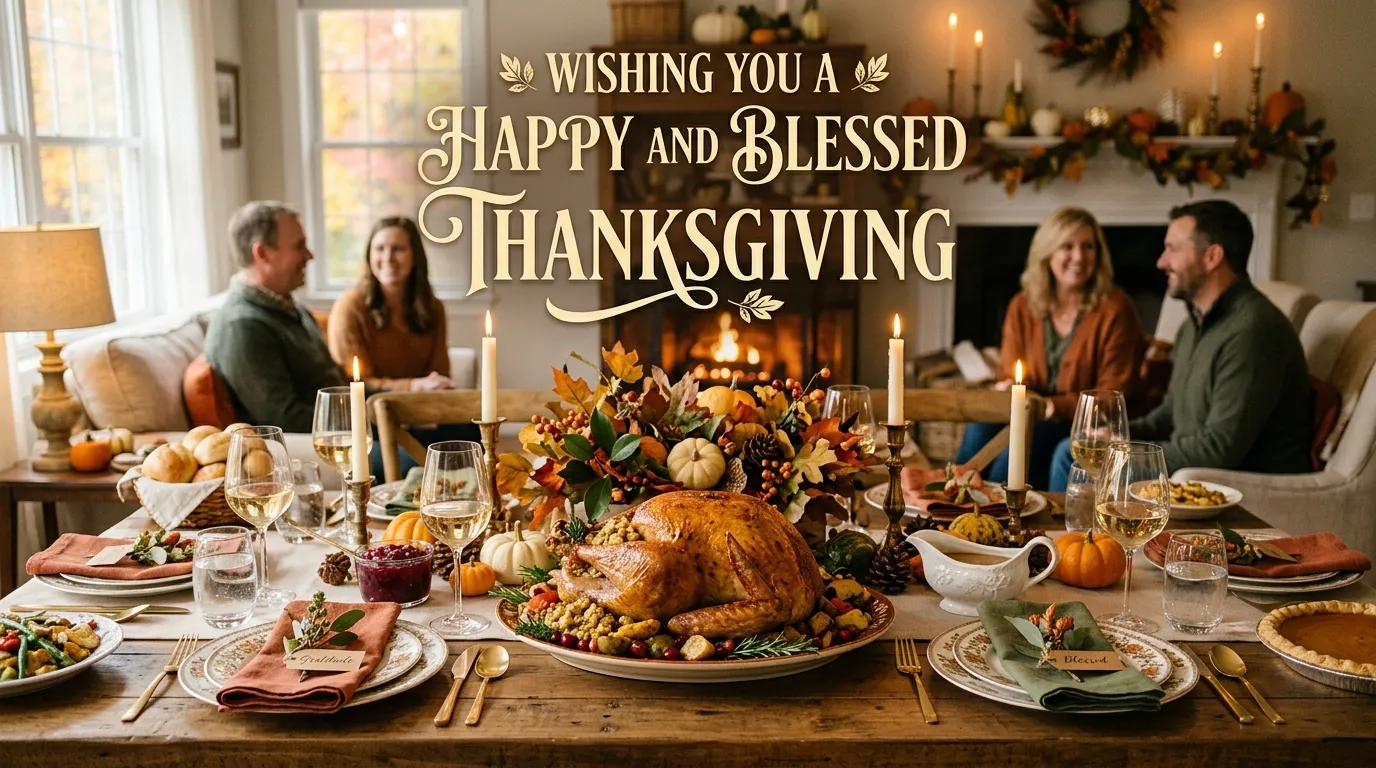 Wishing You a Happy and Blessed Thanksgiving