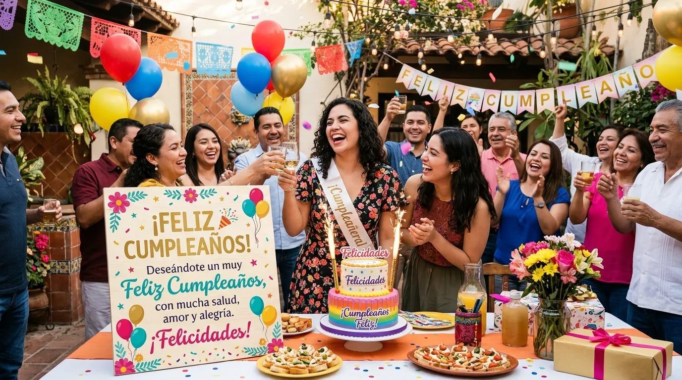 Wishing You a Happy Birthday in Spanish