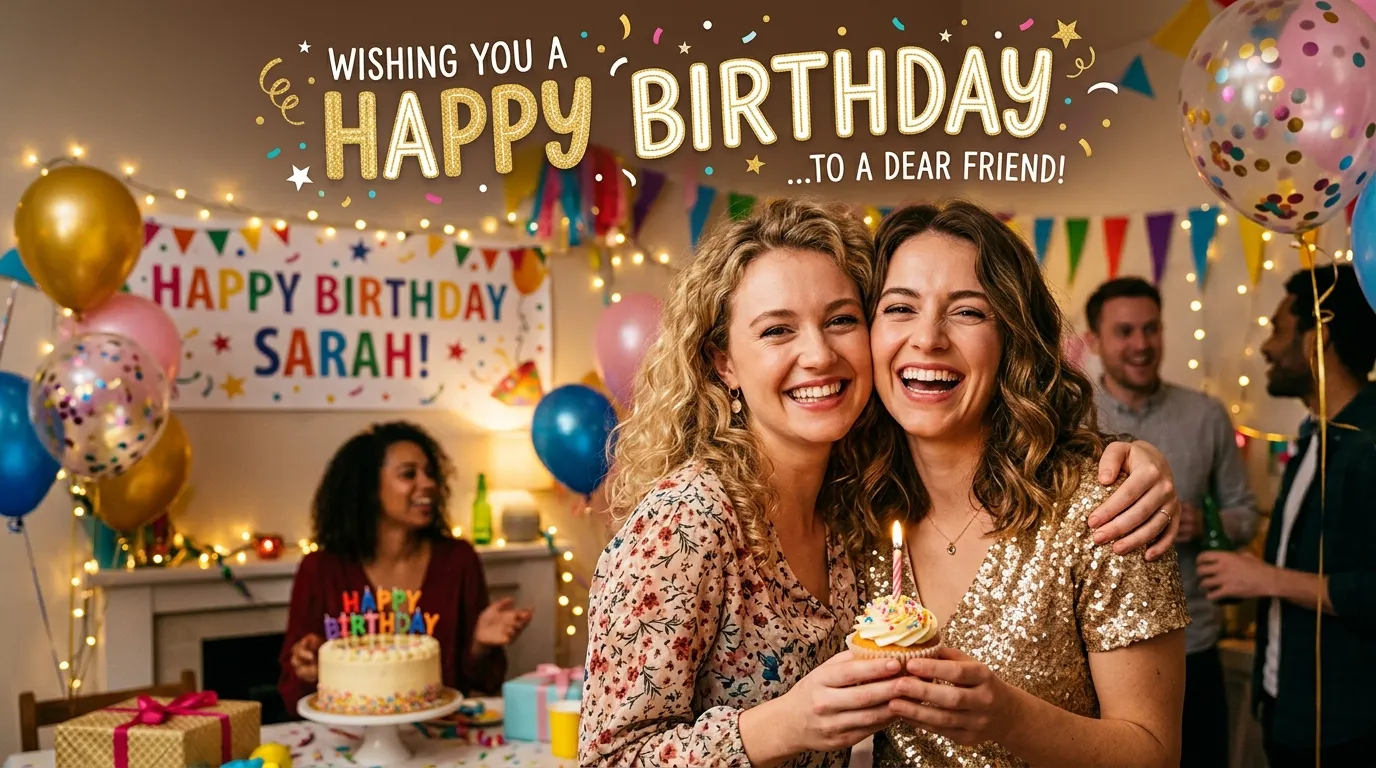 Wishing You a Happy Birthday to a Friend
