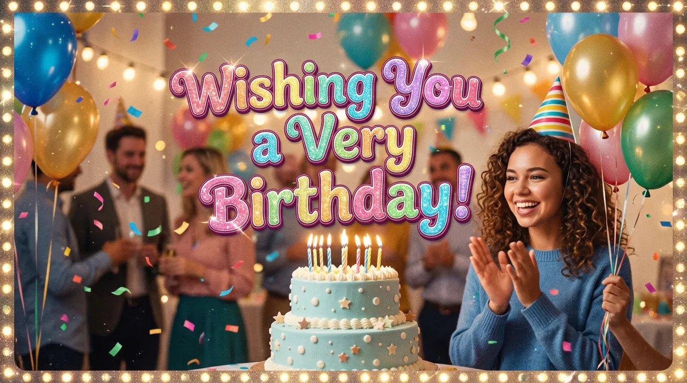 Wishing You a Very Happy Birthday GIF