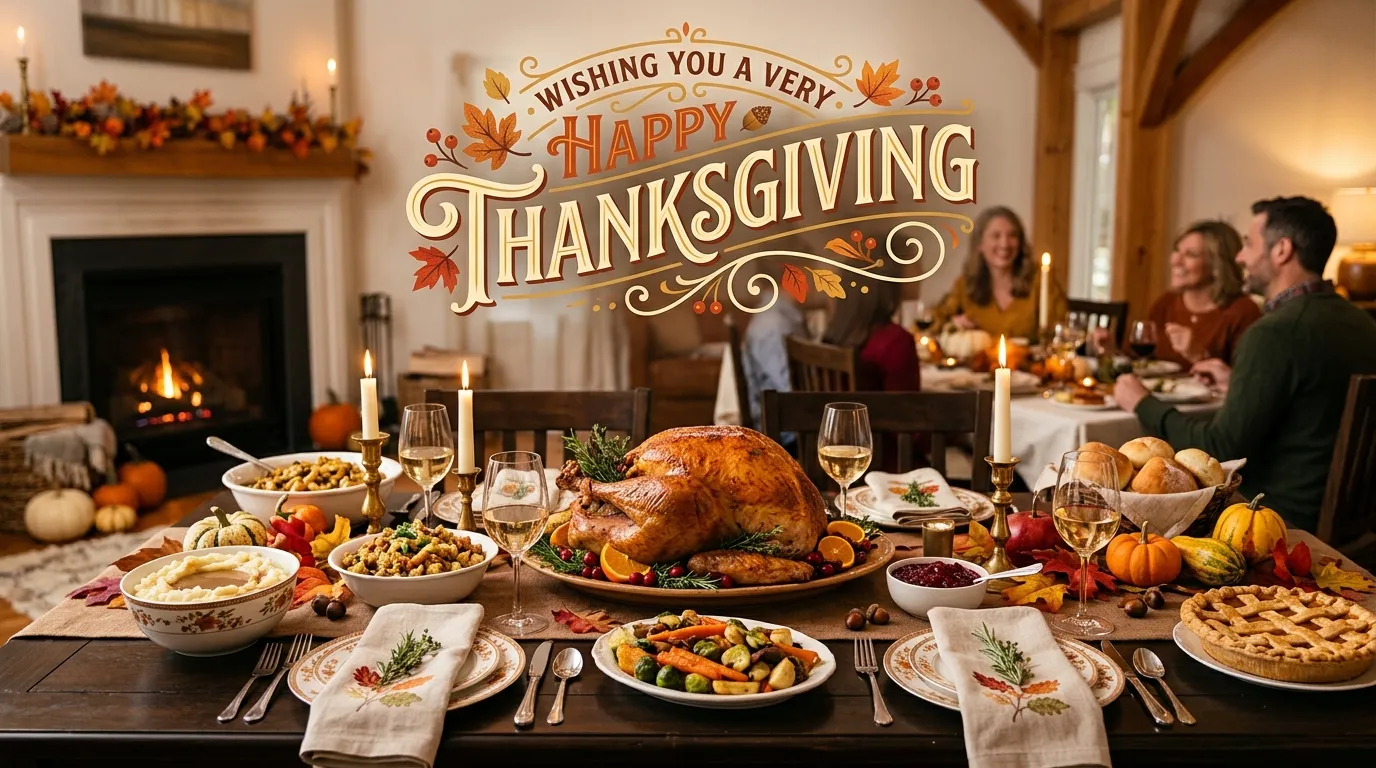 Wishing You a Very Happy Thanksgiving