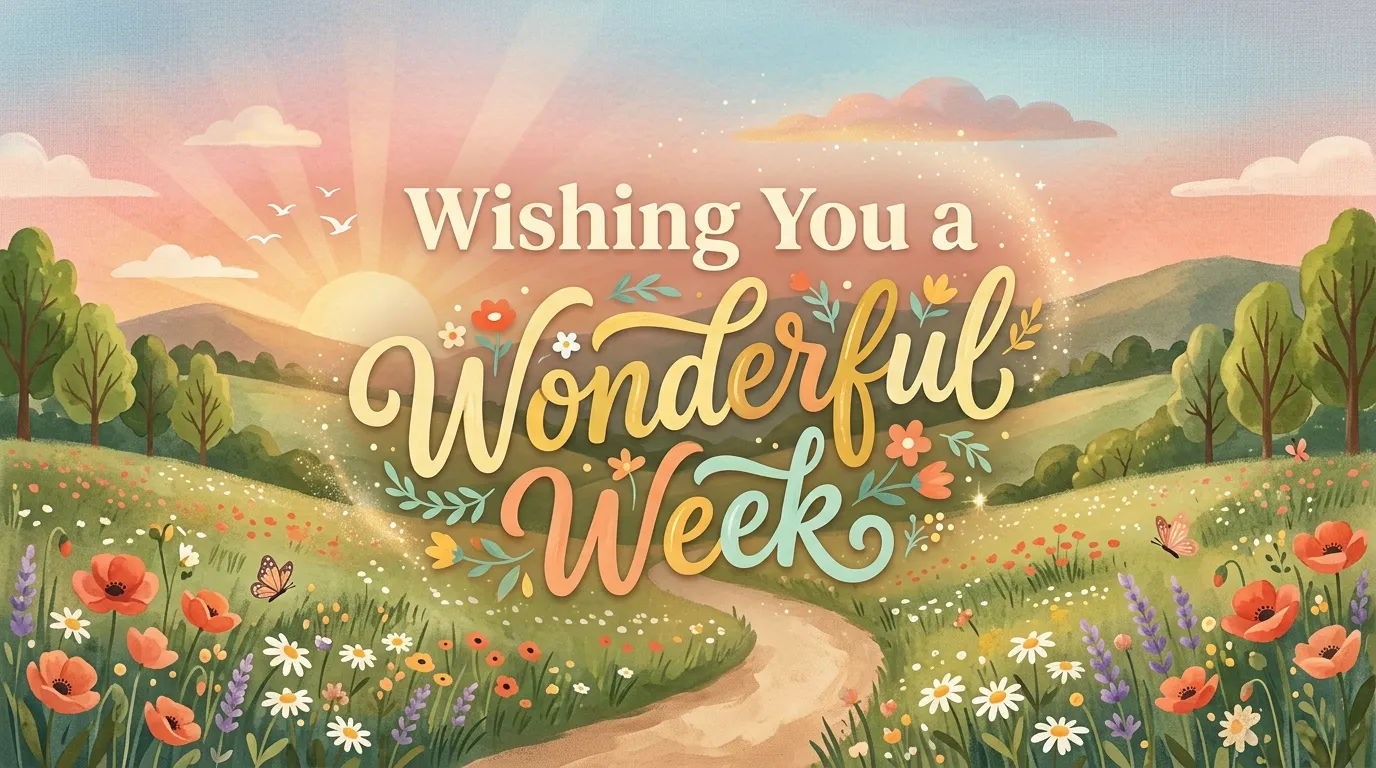 Wishing You a Wonderful Week