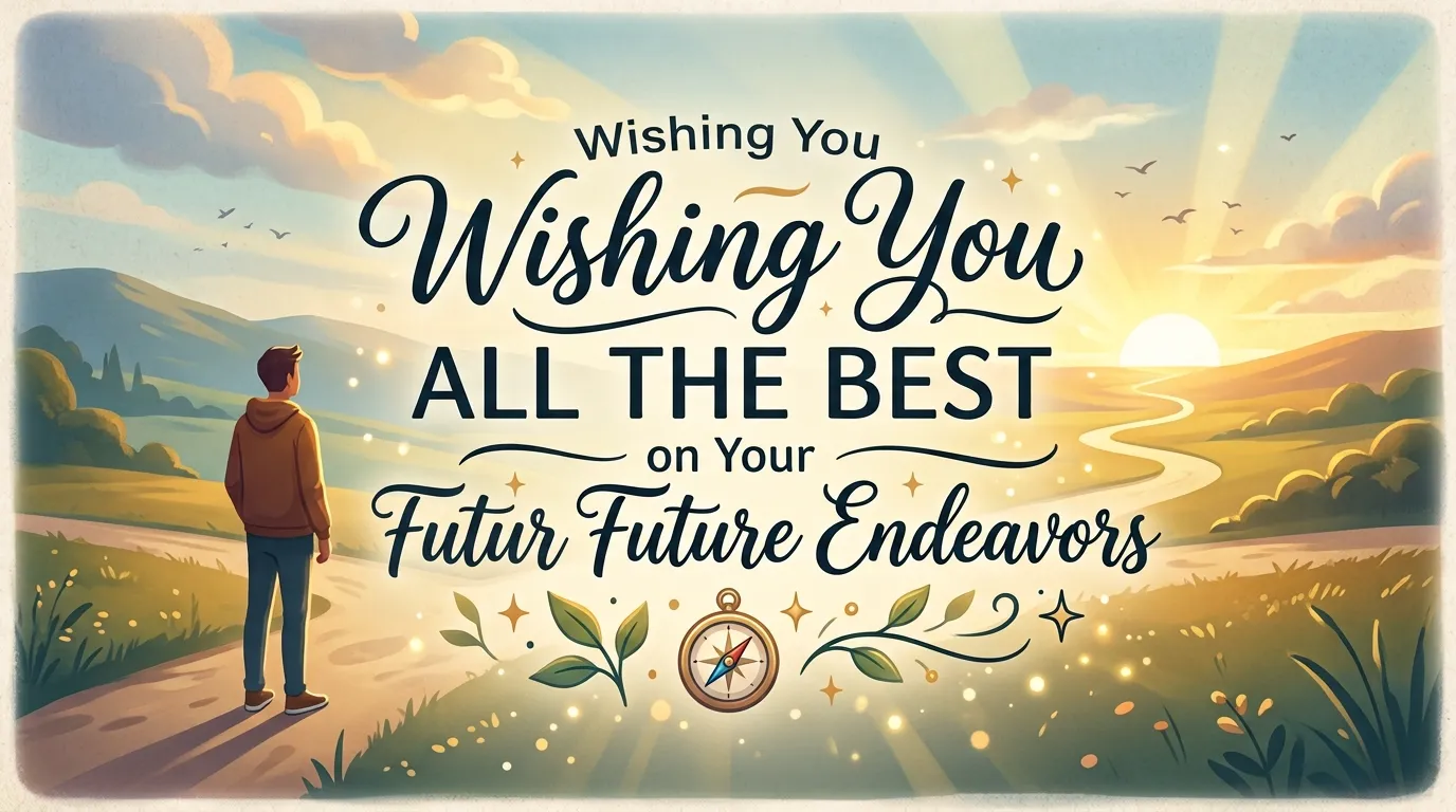 Wishing You All the Best on Your Future Endeavors
