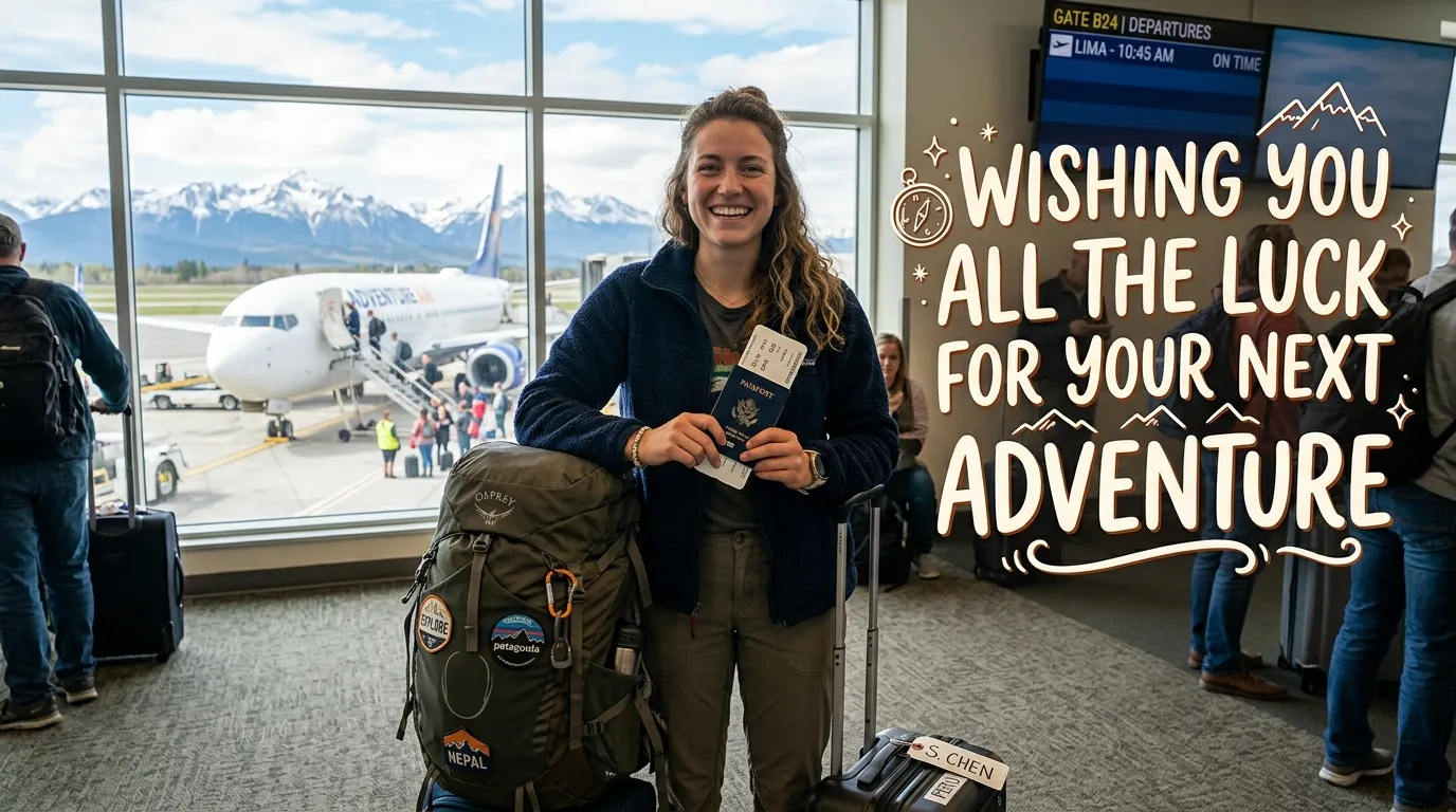 Wishing You All the Luck for Your Next Adventure