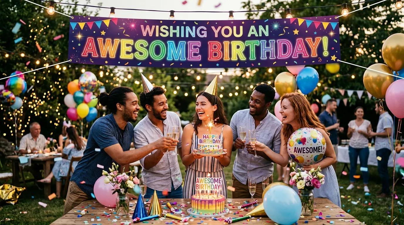 Wishing You an Awesome Birthday