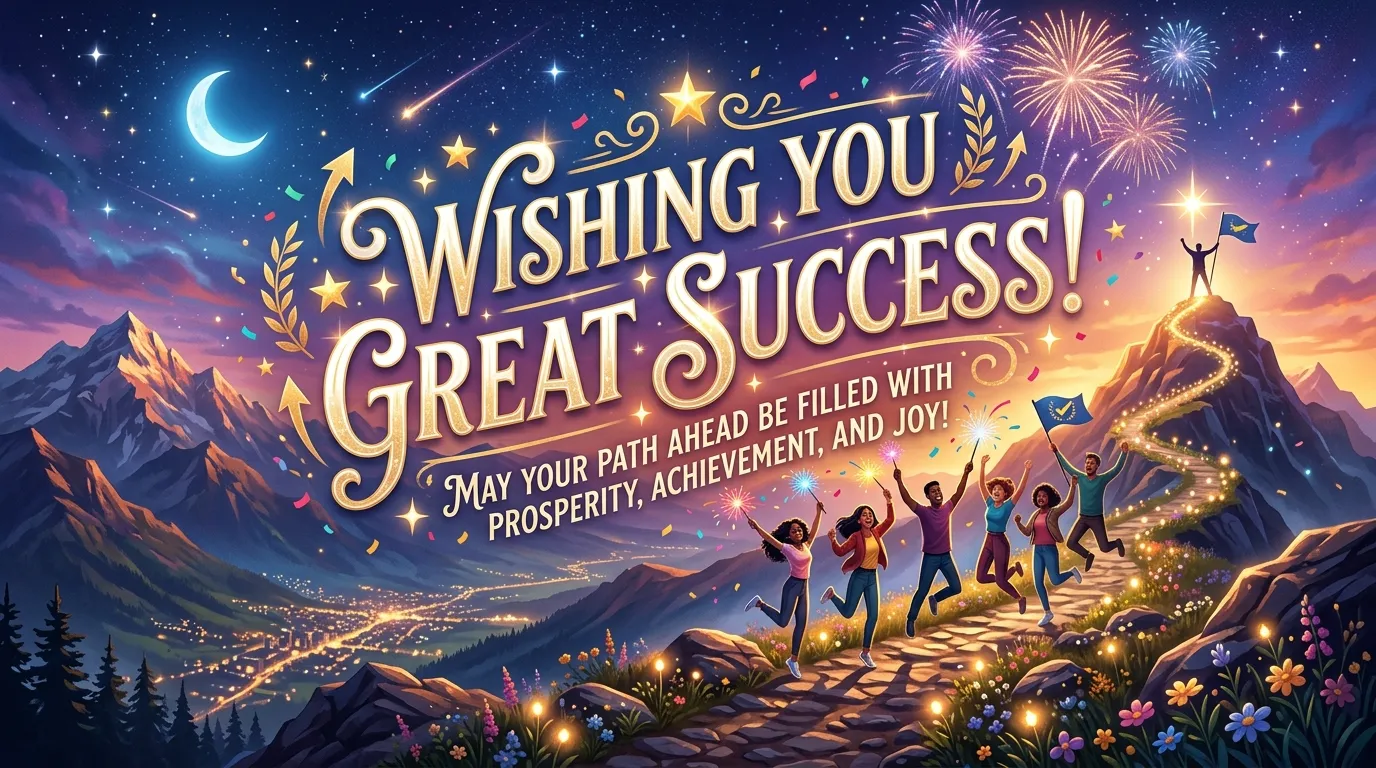 Wishing You Great Success