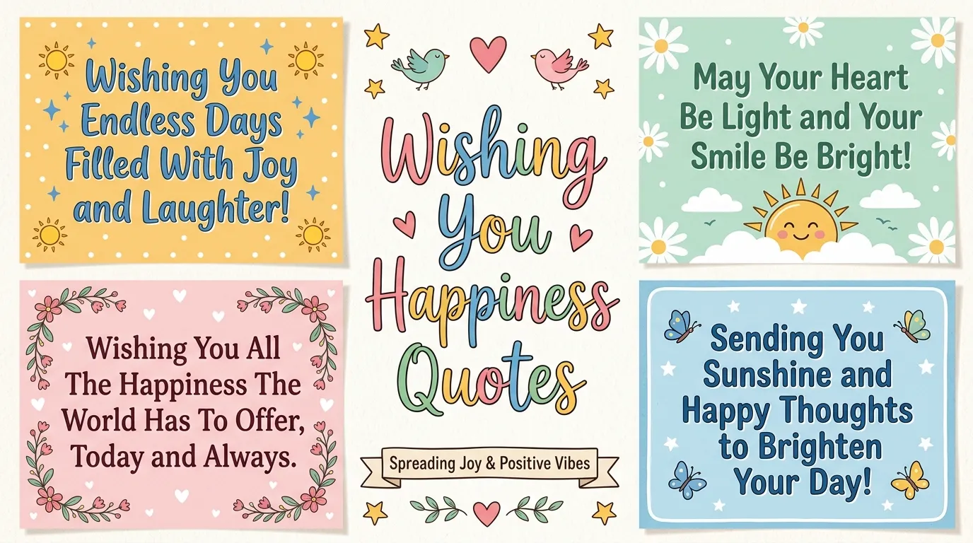 Wishing You Happiness Quotes