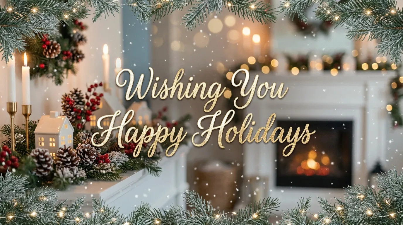 Wishing You Happy Holidays GIF