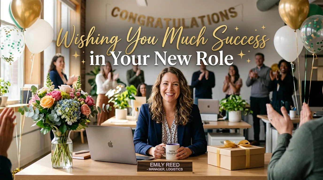 Wishing You Much Success in Your New Role