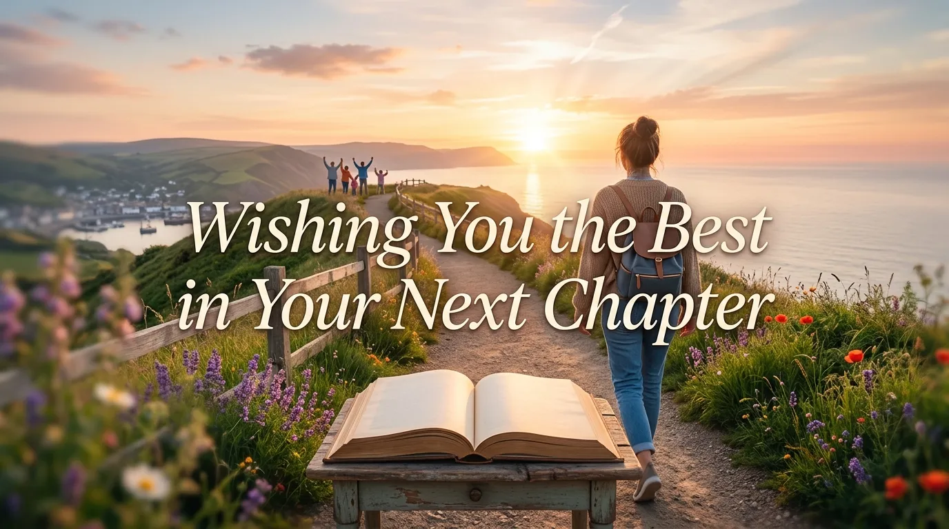 Wishing You the Best in Your Next Chapter