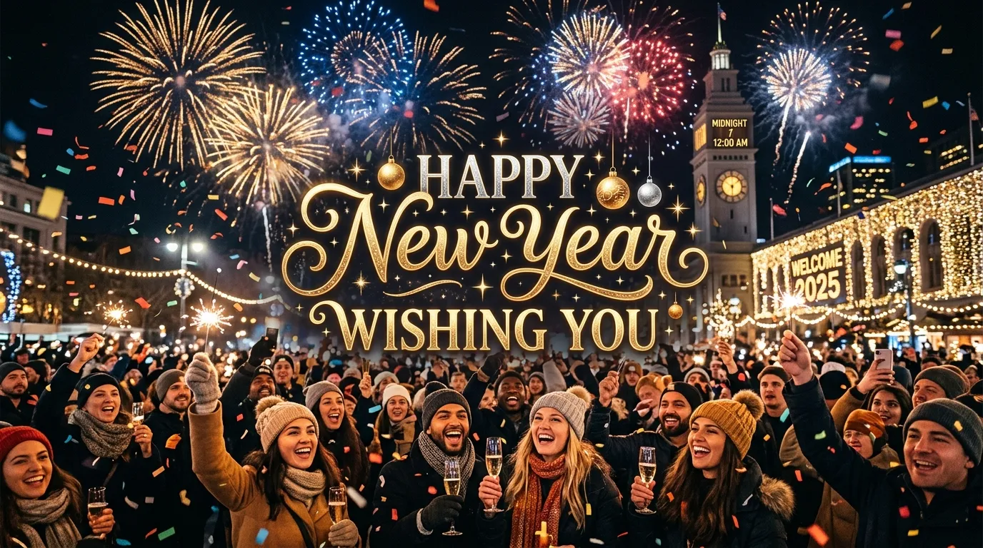 Happy New Year Wishing You the Best