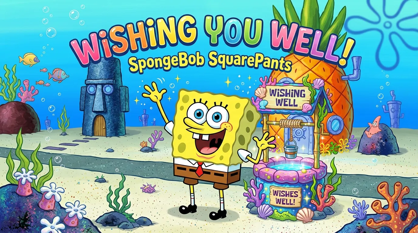 SpongeBob SquarePants Wishing You Well
