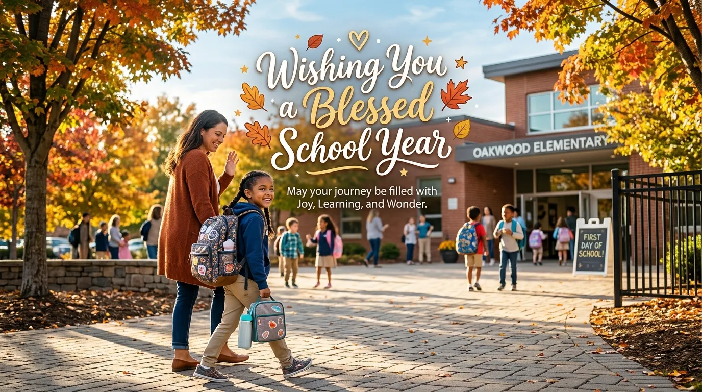 Wishing You a Blessed School Year
