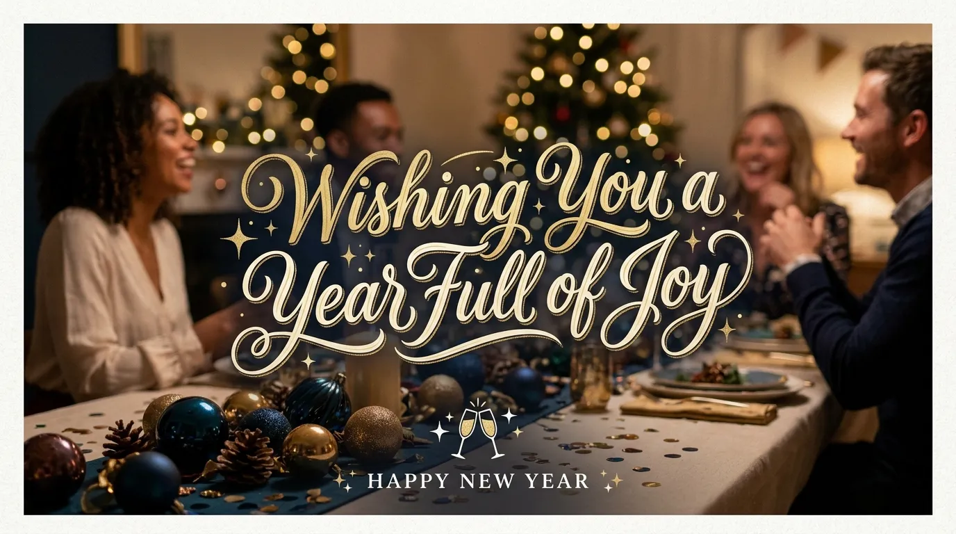 Wishing You a Year Full of Joy