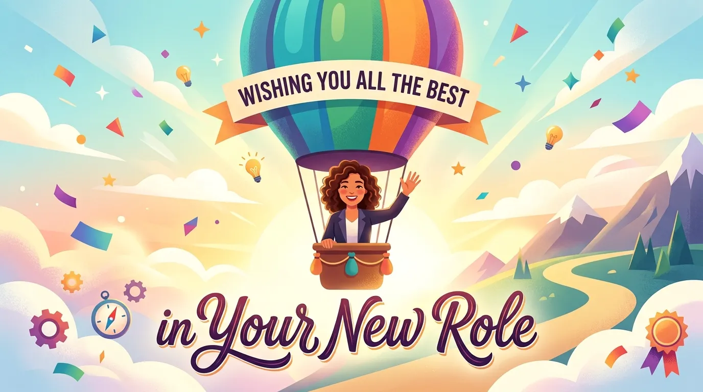 Wishing You All the Best in Your New Role