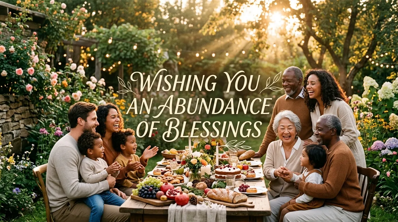 Wishing You an Abundance of Blessings