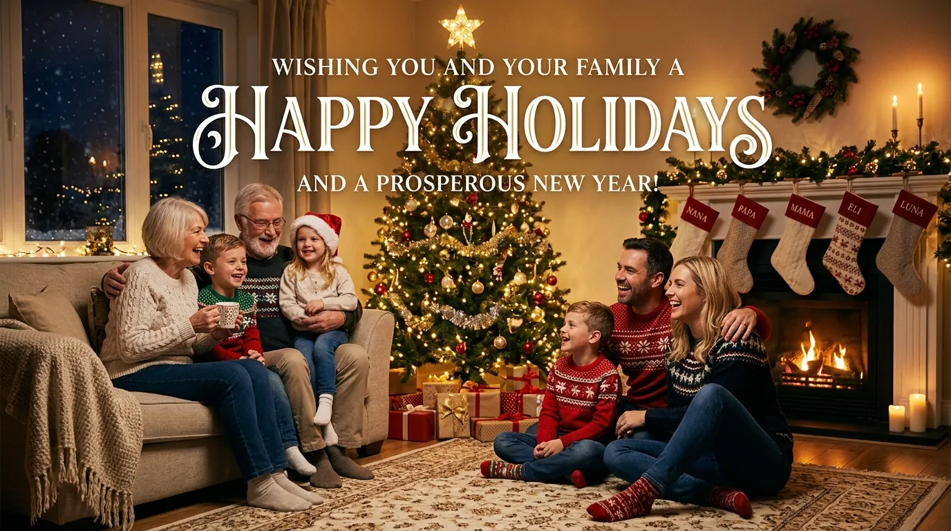Wishing You and Your Family a Happy Holidays