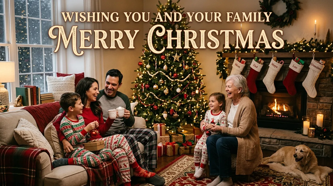 Wishing You and Your Family Merry Christmas