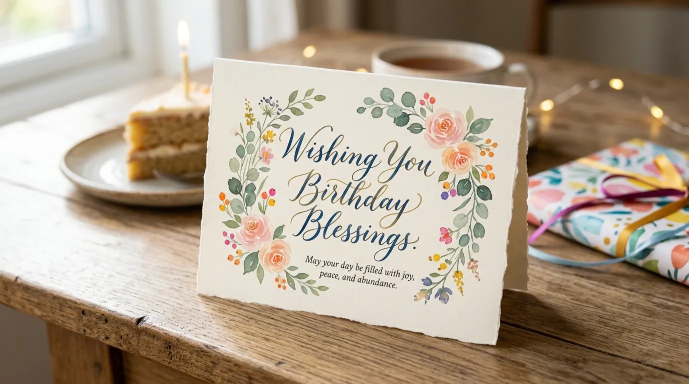 Wishing You Birthday Blessings