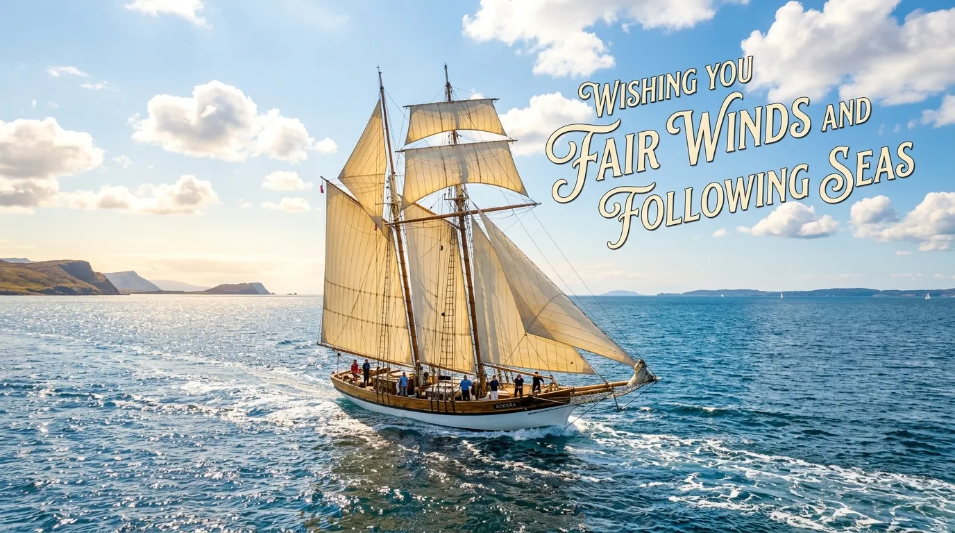 Wishing You Fair Winds and Following Seas