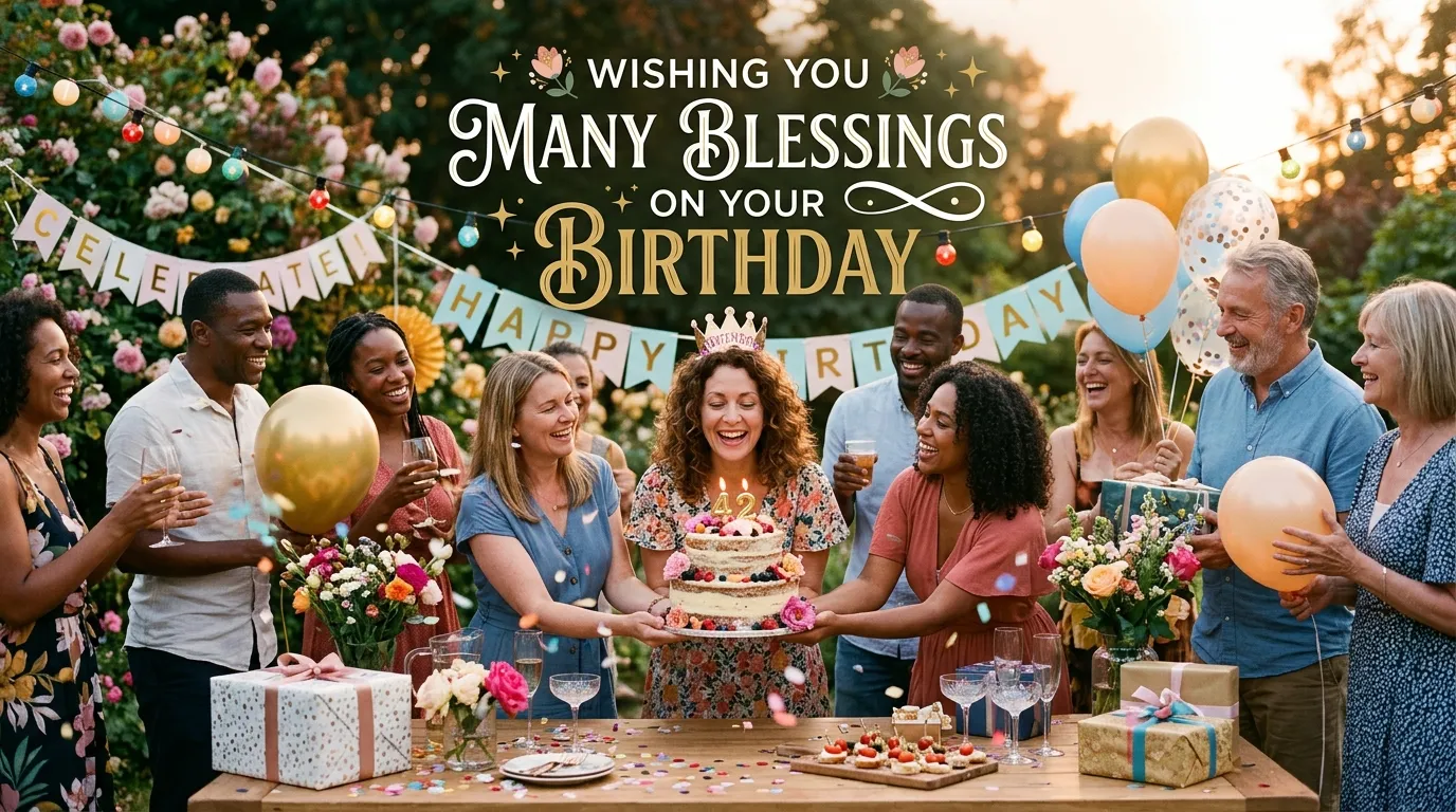 Wishing You Many Blessings on Your Birthday
