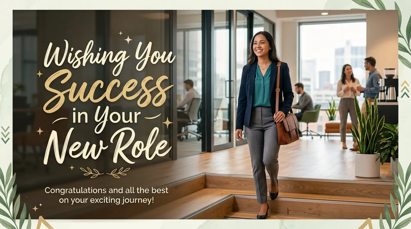Wishing You Success in Your New Role