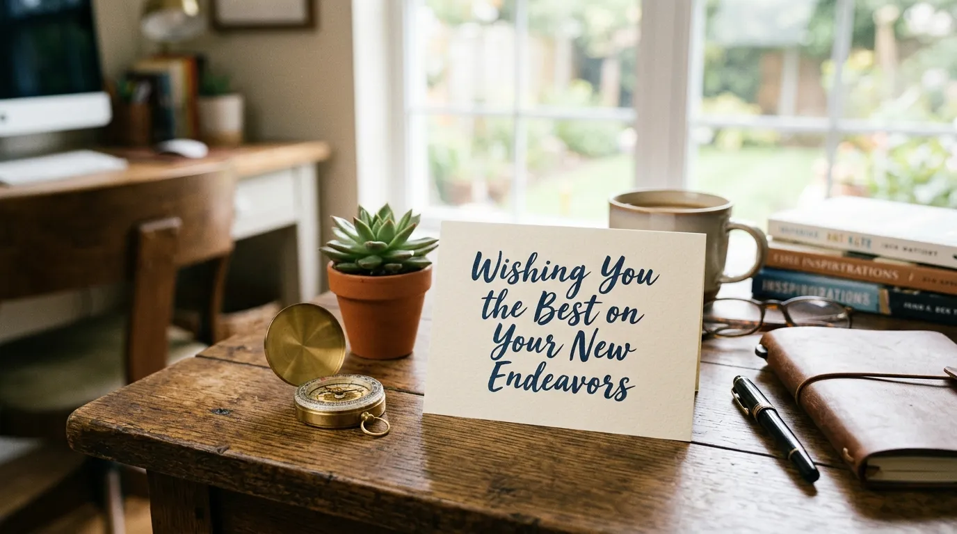 Wishing You the Best on Your New Endeavors