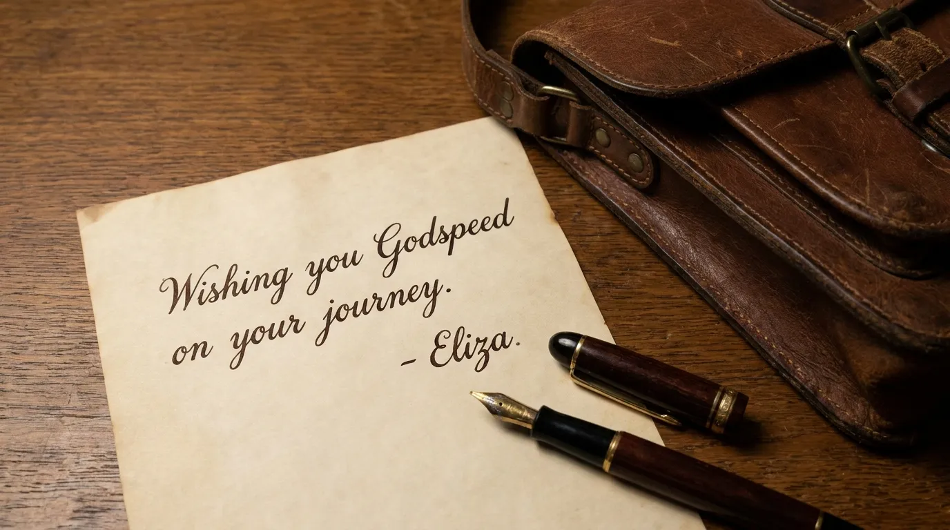What Does Wishing You Godspeed Mean