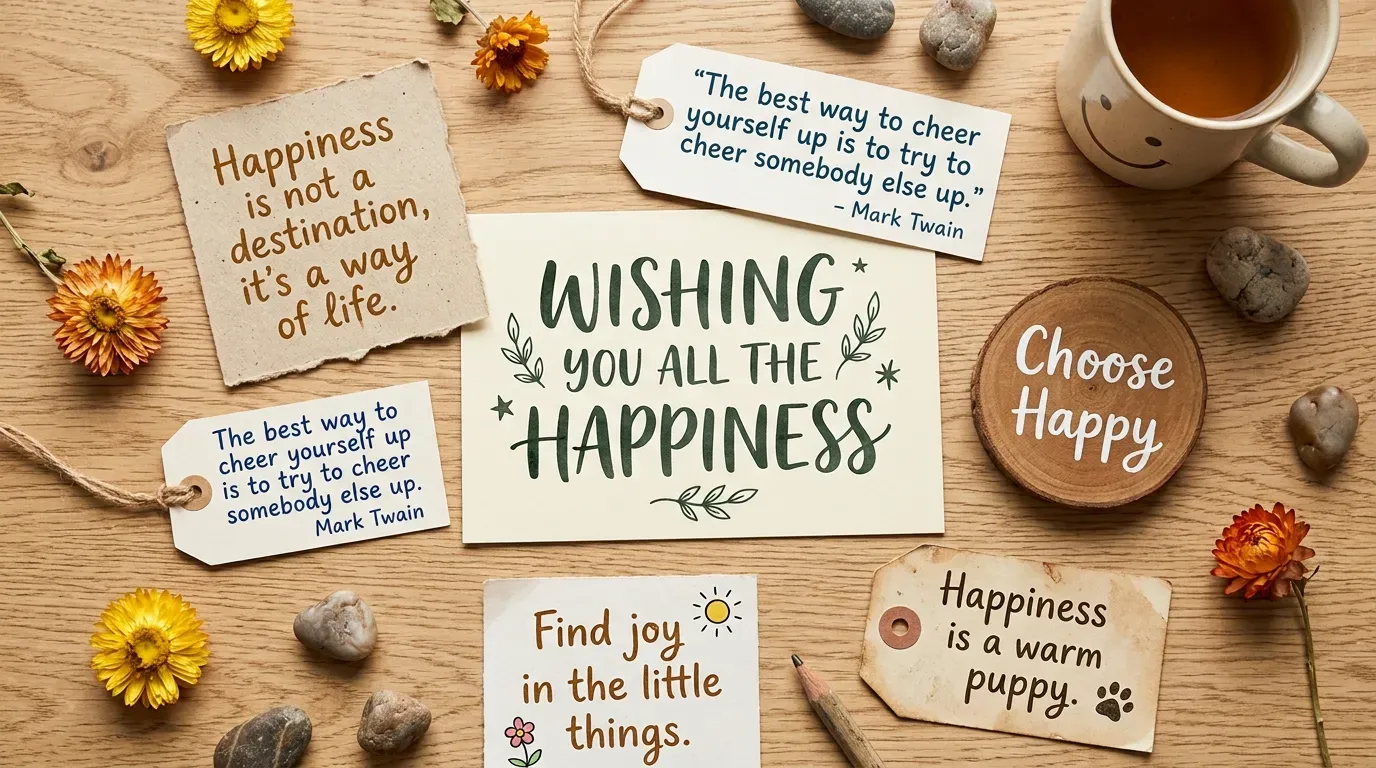 Wishing You All the Happiness Quotes