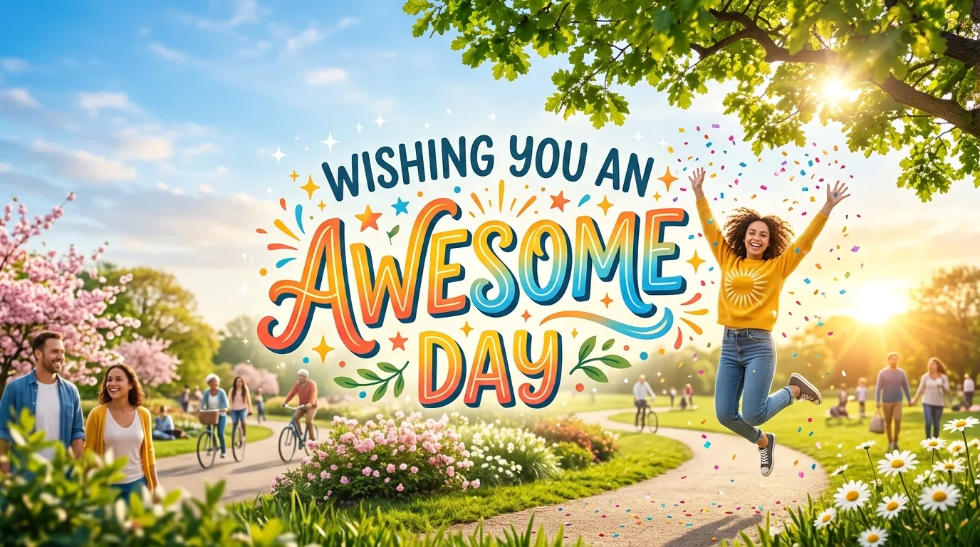 Wishing You an Awesome Day