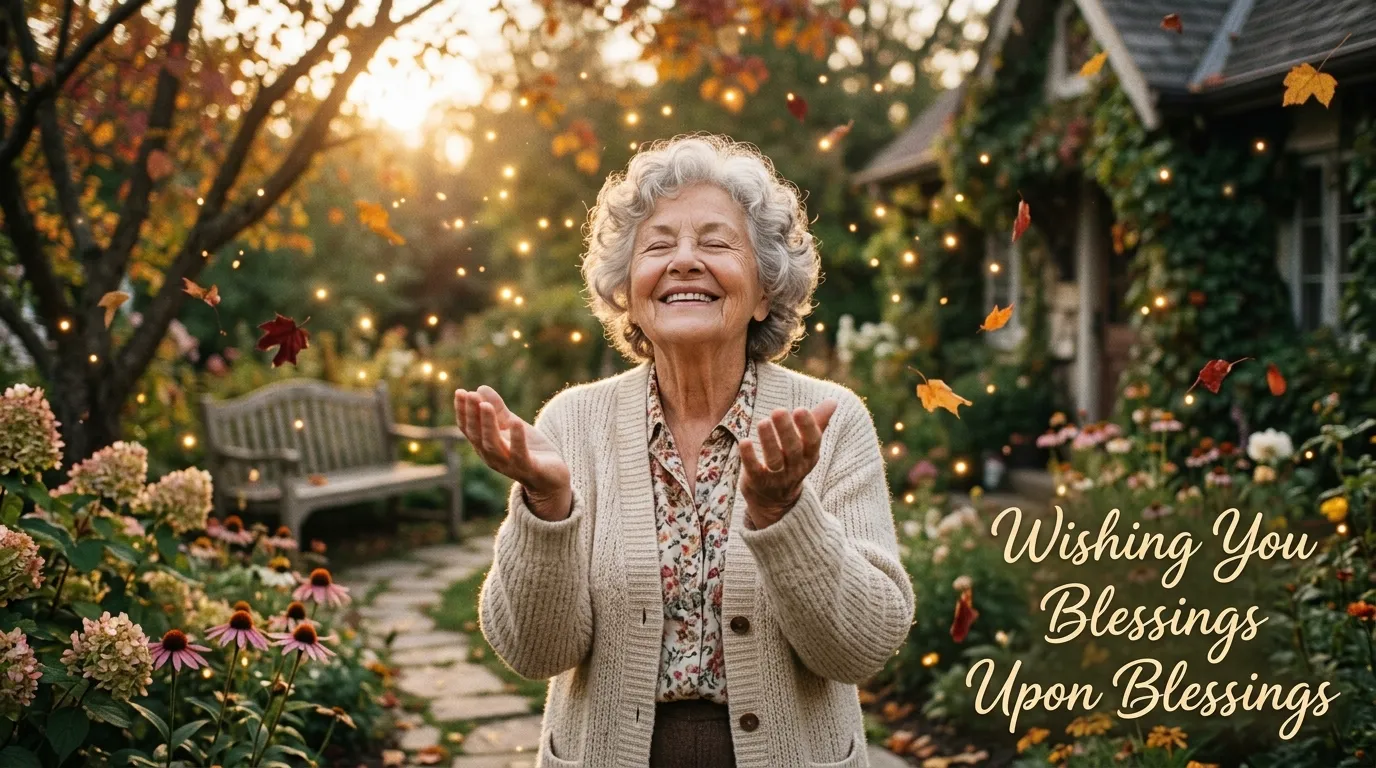 Wishing You Blessings Upon Blessings Meaning