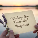 Wishing You Peace and Happiness